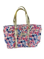 Lilly Pulitzer Insulated Beach Pool Bag Tote Party Like a Lobstar Blue Colorful