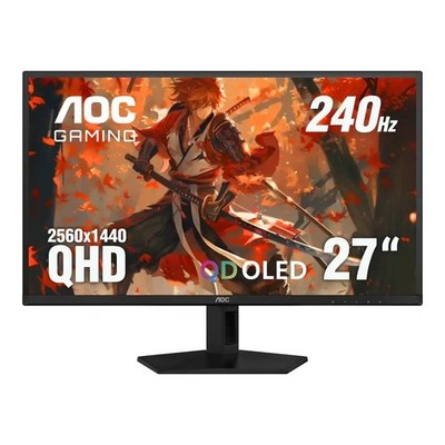 AOC Q27G41ZDF 27'' QD-OLED QHD 240Hz G-Sync Compatible Gaming Monitor Black