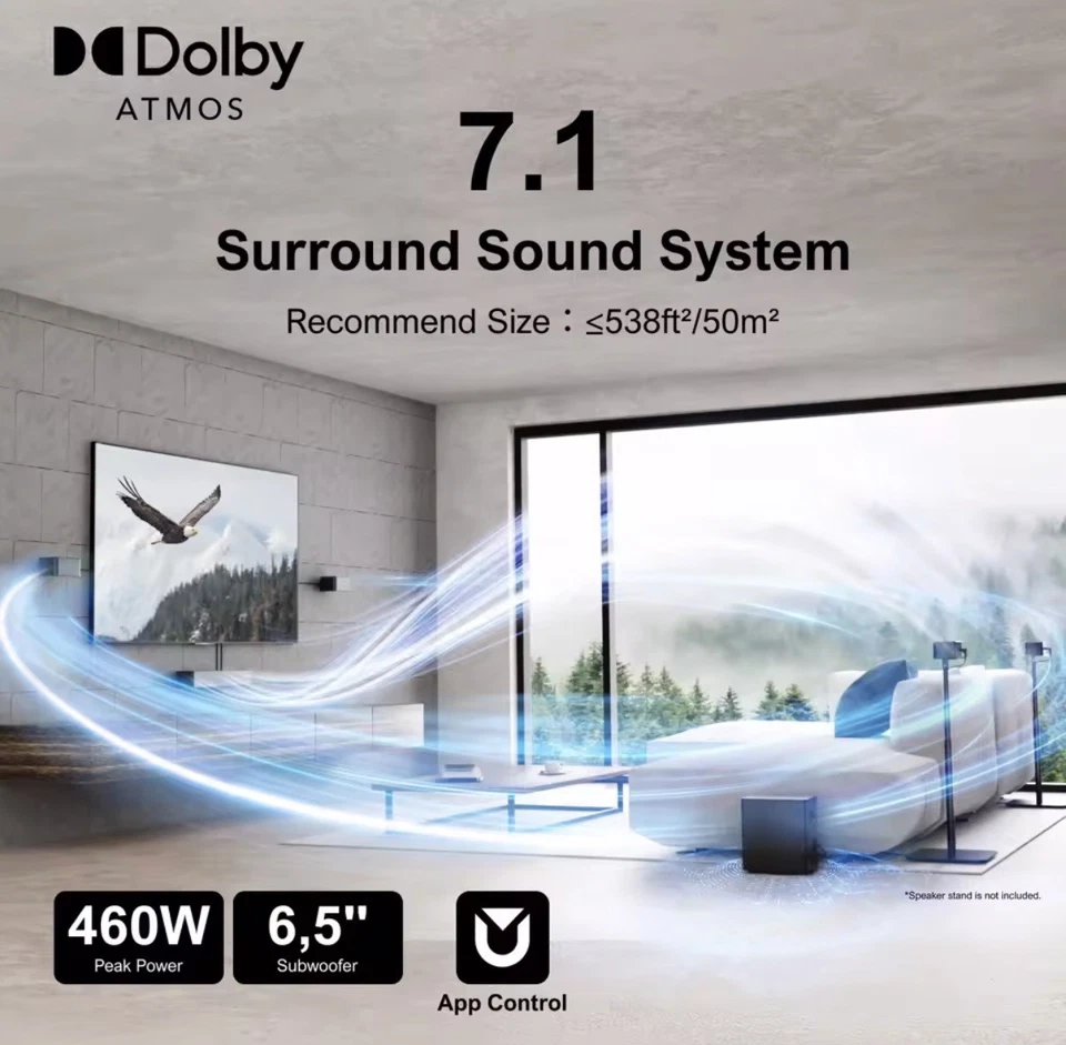 Surround Ultimea Poseidon D80 Boom - Immagine 2 di 4