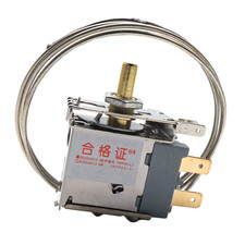 Refrigerator Temp Control Freezer Temperature Control Thermostat 2 Pin with Nut