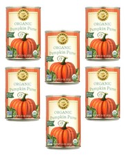 6-Pack Farmer  s Market Organic Pumpkin Puree, 15 oz Cans   Non-GMO, BPA-Free