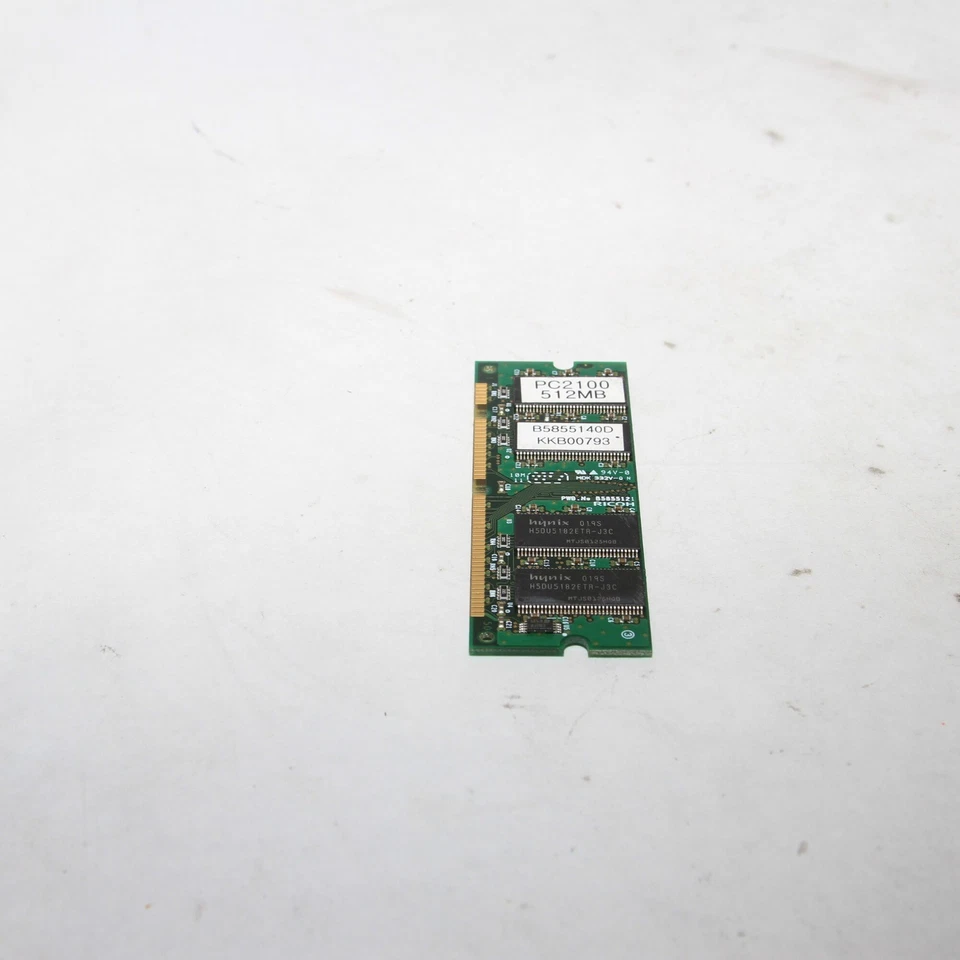 Ricoh B5855140 512MB DDR1 SO-DIMM Memory Module MP201/MP4000/MP5000 Untested - Image 2 of 3