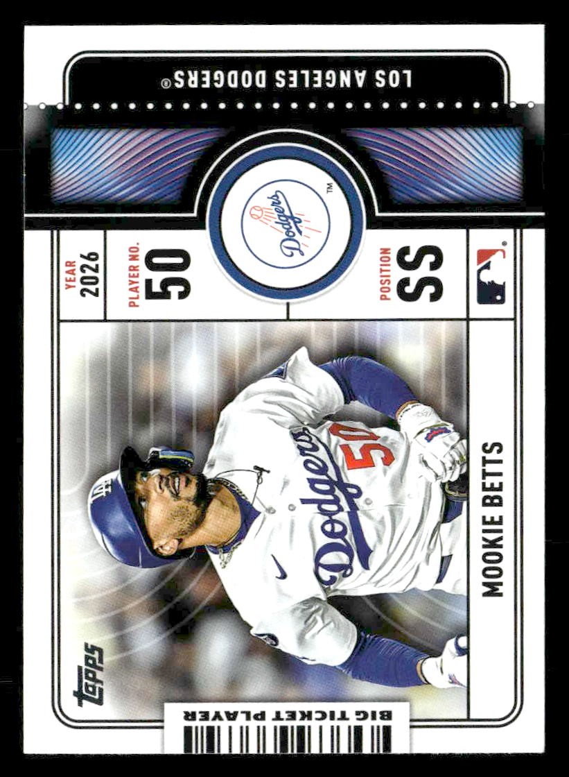 2026 Topps #BTP-8 Mookie Betts Big Ticket Players | eBay