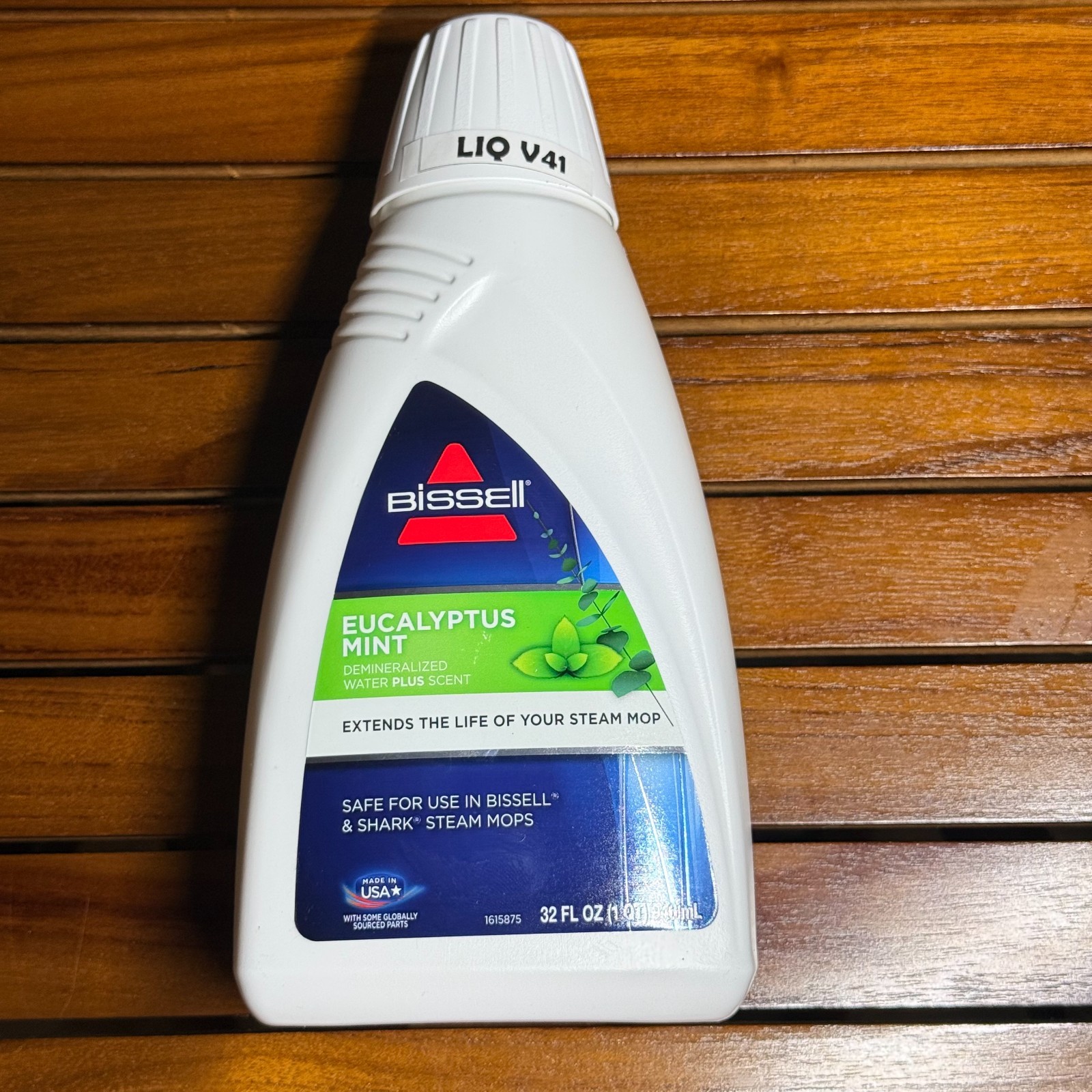 2-Pack BISSELL EUCALYPTUS MINT DEMINERALIZED STEAM MOP WATER