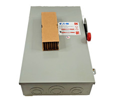 Cutler Hammer DH363UGK Heavy Duty Safety Switch 100 Amp 3 Pole 600 VAC 250 VDC