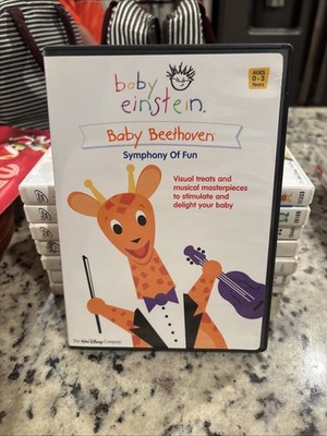 Baby Einstein: Baby Beethoven Symphony of Fun (2004 DVD) kids
