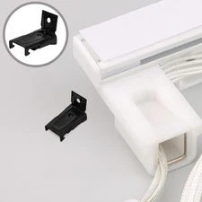 10 Pcs Curtain Track Wall Mounting Hardware Ceiling Fixing Brackets