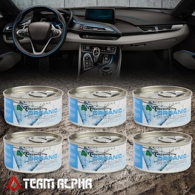6X Tree Frog Organic Fiber [Fresh Squash Scent]Car/Home Can Air Freshener 36g