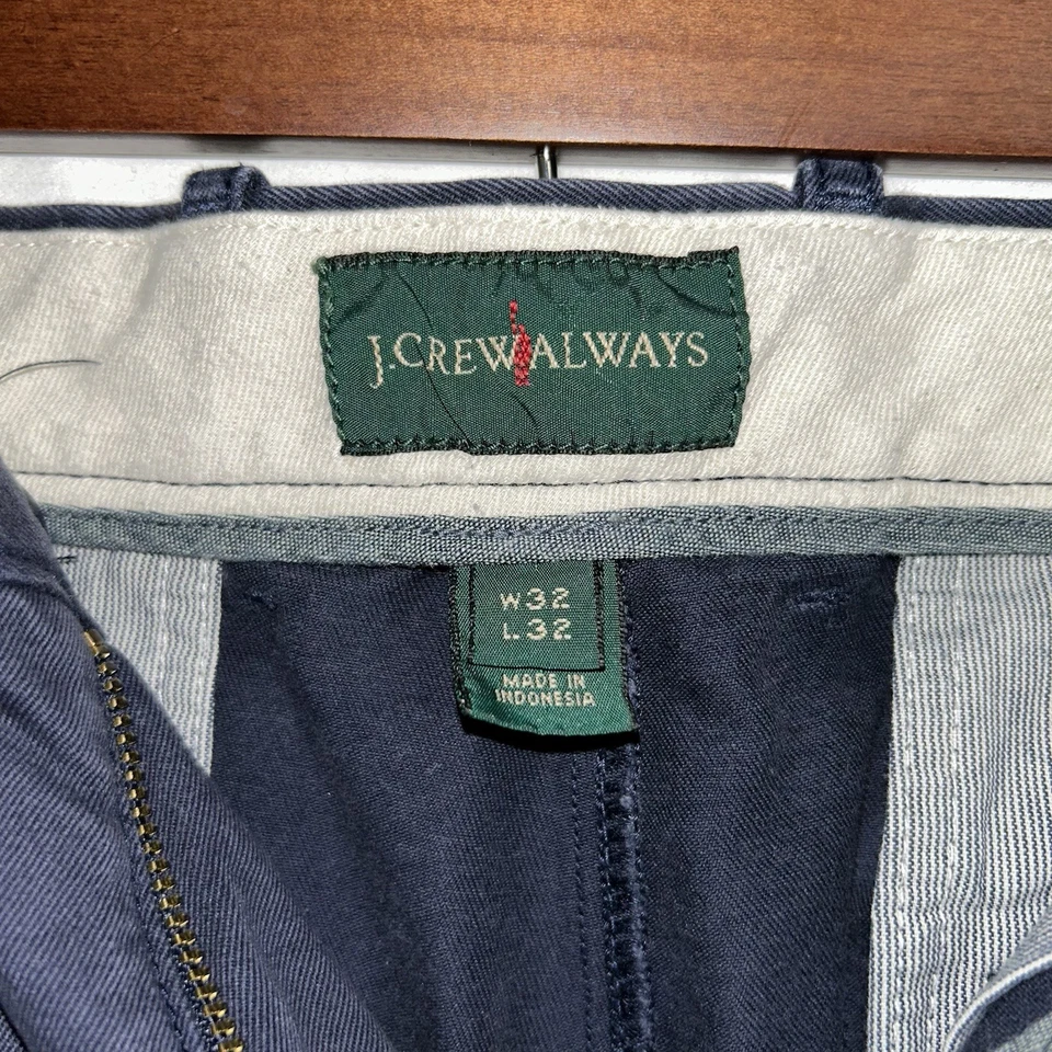 J.Crew Oarsmen Classic Chino Retro Pants – Men’s Size 32x32 — Navy - Image 4 of 4