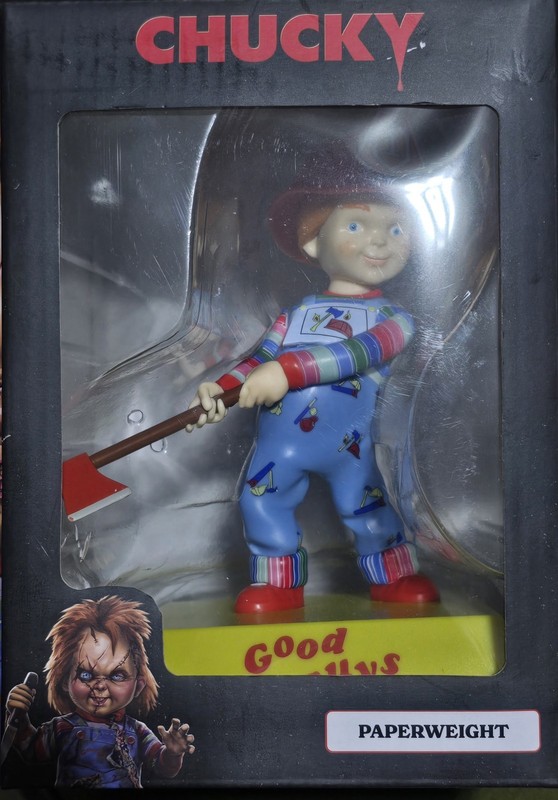 Chucky Good Guys Paperweight Horror Collectible Figure Surreal Entertainment NIB