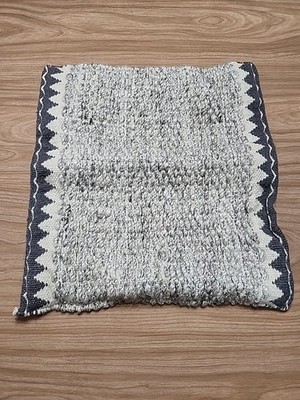 Surya Pillow Cover Wool Blend Woven Gray Cream 16x16
