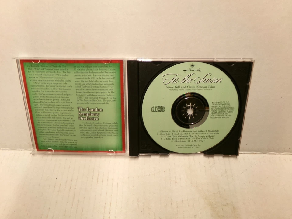 Tis The Season Vince Gill Olivia Newton-John Christmas CD - Image 2 of 4