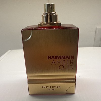 Al Haramain Amber Oud RUBY EDITION EDP 4.0 oz / 120 ml pre owed