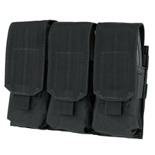 Tactical Triple Mag Pouch PALS MOLLE 5.56/.223 Triple Magazine Pouch Mag Holder