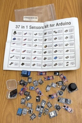 37 Sensor Assortment Kit Arduino Raspberry Pi 37 in 1 Robot Project Electronic