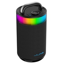 JLab Epic Party Portable Speaker - Black: Waterproof Bluetooth USB-C with LED
