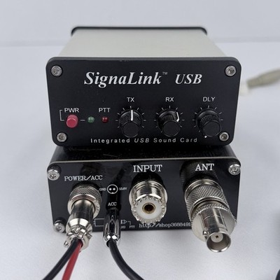 Tigertronics SignaLink USB MiNiPA50 45W HF Amp Bundle QRP Digital Station