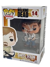 Norman Reedus Signed The Walking Dead Daryl Dixon Funko Pop 14 Autograph BAS COA