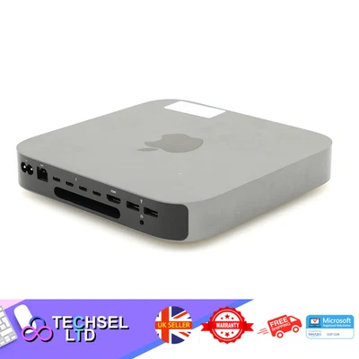 Apple Mac Mini A1993 2018 Intel i5-8500B 8GB RAM 256GB NVMe Sequoia 1Y W - Image 1 of 4