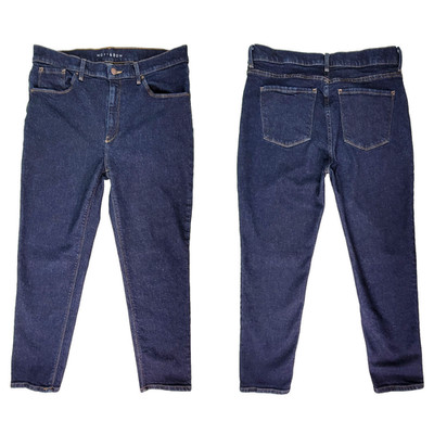 Mott & Bow Womens Jeans Size 32X28 *Mom* Straight Stretch 5 Pocket Comfort