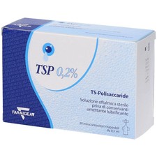 TSP 0,2% soluzione oftalmica 30 flaconcini da 0,5 ml