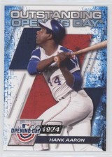 2021 Topps Opening Day Outstanding Opening Days Hank Aaron #OOD-10 HOF 1md