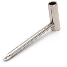 6.8mm Truss Rod Wrench Adjustment Silver For Jackson Ibanez PRS Electric Guitar