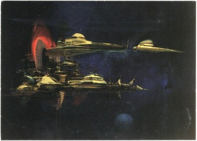 John Berkey Sci-Fi/Fantasy #67 The Carrier Single Card 1994 FPG