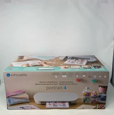 Silhouette Portrait 4 White Electronic Cutting Machine - 8.5 Inch Cutting Width