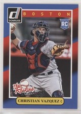 2014 Panini Donruss The Rookies Christian Vazquez #88 0h1