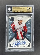 2015-16 The Cup RPA Rookie Patch Auto Dylan Larkin /99 Beckett 9.5 🔥 USA 🇺🇸 