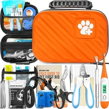 EVERLIT Pet Medic First Aid Kit | 95 Pcs Vet-Approved Medical, Outdoor & Emer...