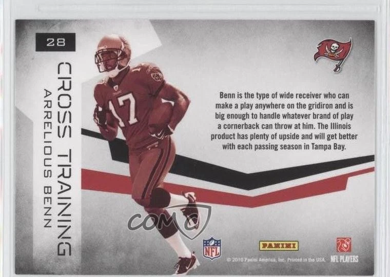 2010 Panini Rookies & Stars Cross Training Arrelious Benn #28 RC - Image 2 of 2