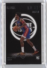 2020-21 Panini Noir Rookies Icon Edition /99 Saddiq Bey #192 1i9m