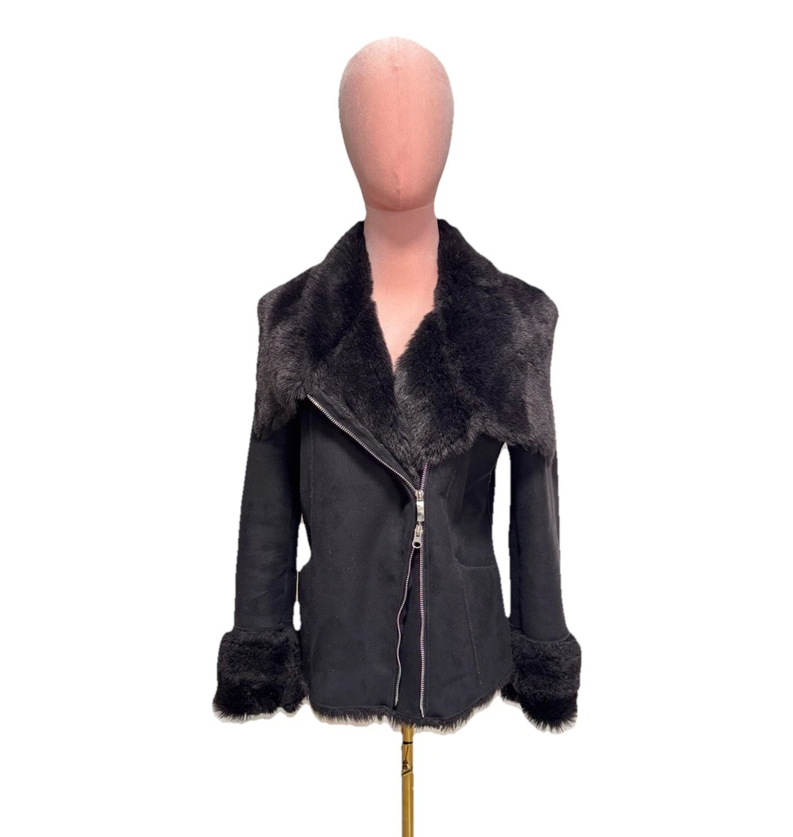 Armani Jeans Faux Fur Outer Shell Coats, Jackets & Vests for Women