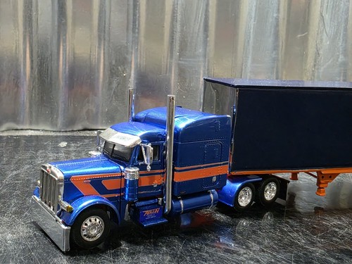 DCP Rollin Transport Peterbilt 379 1:64 Scale Diecast 33071 Tractor Trailer - Picture 6 of 24