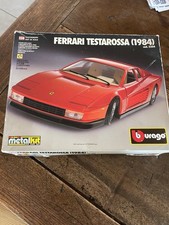 kit di modellismo Bburago Ferrari Testarossa (1984)