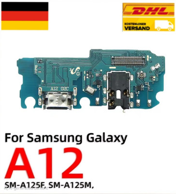 Samsung Galaxy A12 4G SM-A125F Ladebuchse Mikrofon Dock Connector Charging Flex