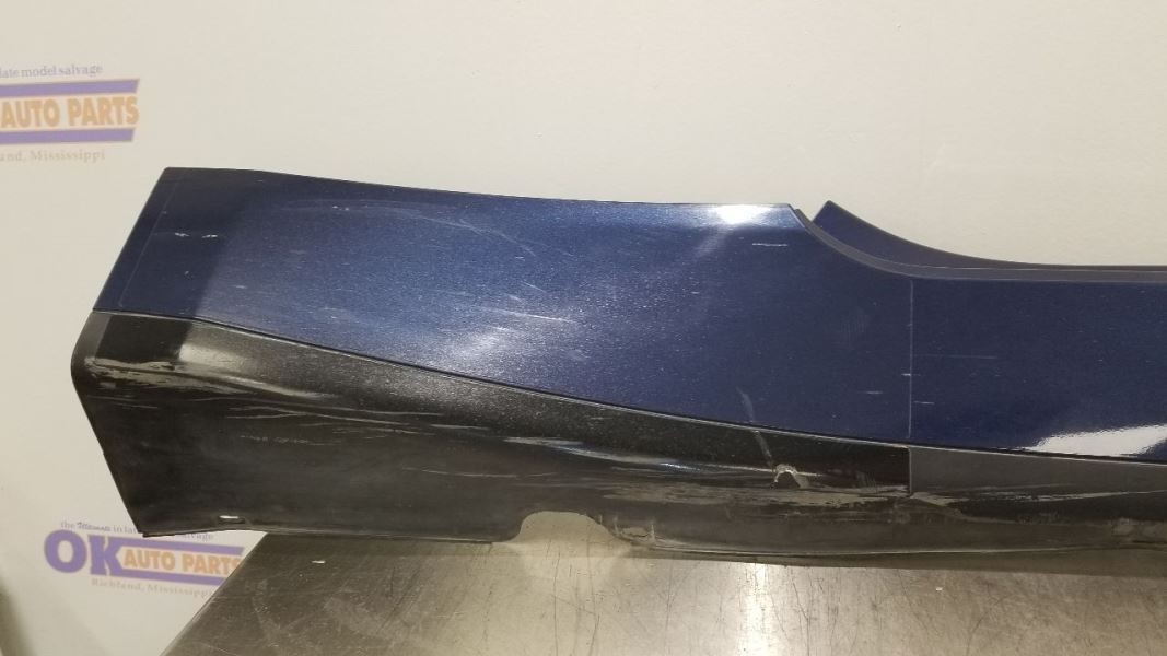 09 MASERATI GRANTURISMO ROCKER PANEL MOULDING SIDE SKIRT RIGHT PASSENGER BLUE