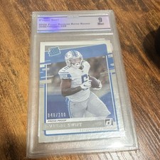 2020 Panini Donruss Rated Rookie Press Proof /100 D'Andre Swift #309