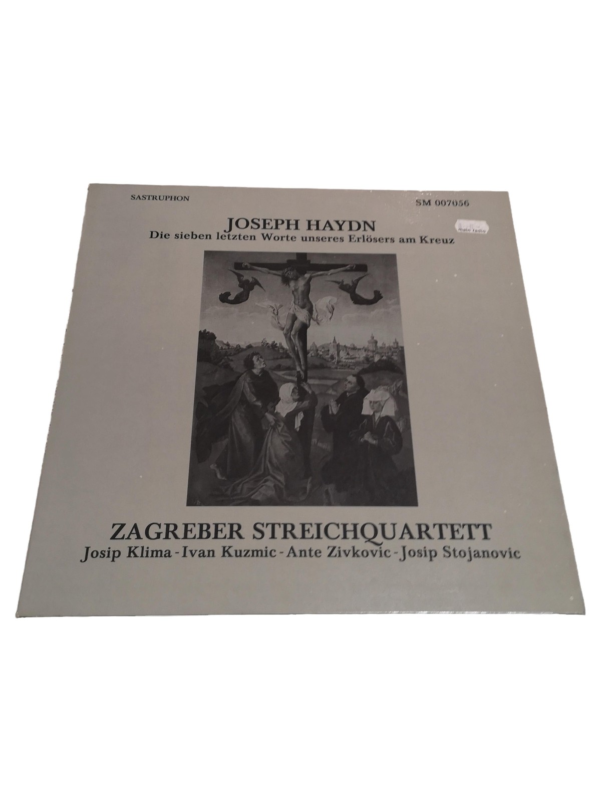 Haydn: Sieben Letzte Worte LP Vinyl Zagreber Streichquartett Klassik Sastruphon
