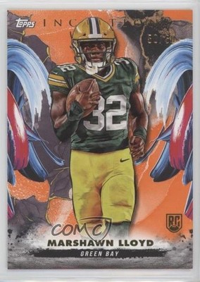 2024 Topps Inception Orange 50/50 Marshawn Lloyd #194 Rookie RC 0m89