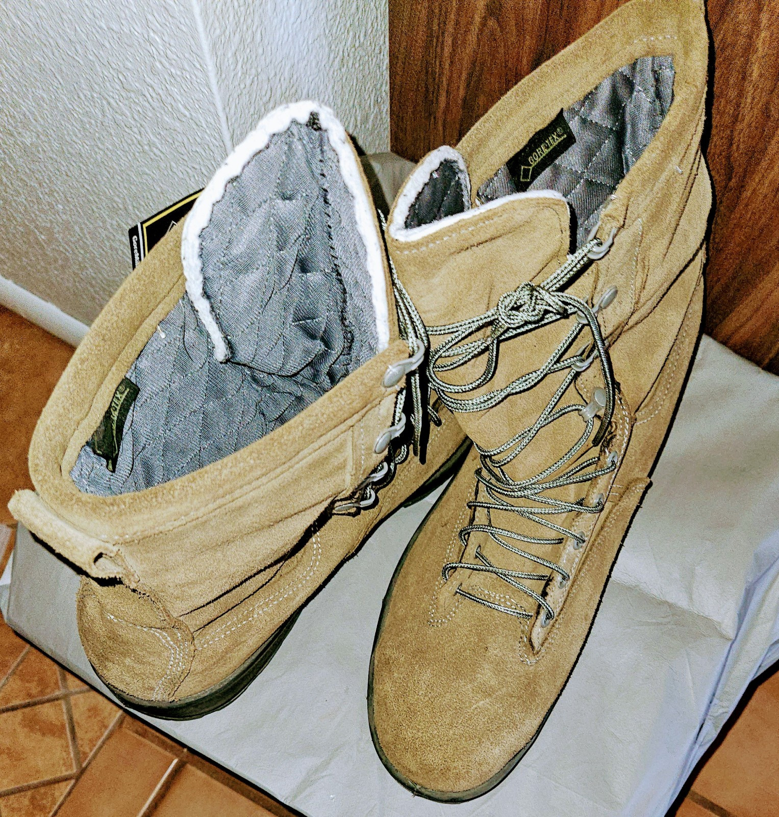 Bellview High-Clearance Steel-Toe Military Outdoor Boots Size 13