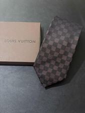 New Unused Louis Vuitton Damier Pattern Tie