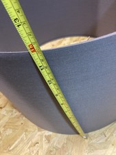 Large Grey lampshade 45cm Diameter 30cm Height