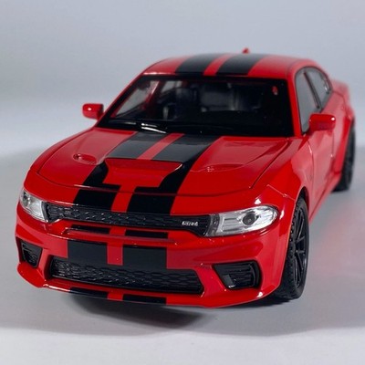 1:32 Dodge Charger SRT Super Sports Car Metal Diecast Model Car Sound And Light