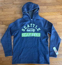 NEW Seattle Seahawks Football NFL Team Pullover Hoodie Sweatshirt Men's L