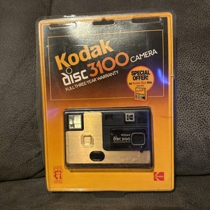 NEW SEALED KODAK DISC 3100 VINTAGE CAMERA A DISC CAMERA BY EASTMAN KODAK CO.