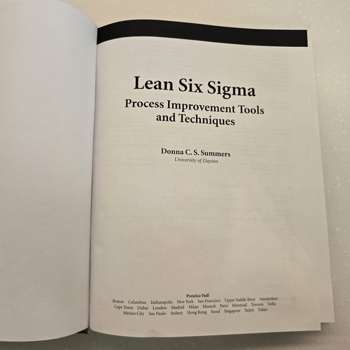 Lean Six Sigma Process Improvement Tools and Techniques by Donna C.S. Summers - 第 2/8 張圖片