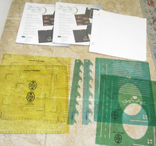 Creative Memories 8.5 x 11 Black Ruled Pages Scrapbook Album Refills  Templates